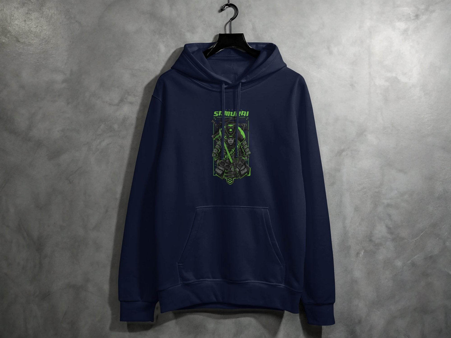 Warrior Lion Samurai Design Graphic Art Hoodie - Design & Vybe