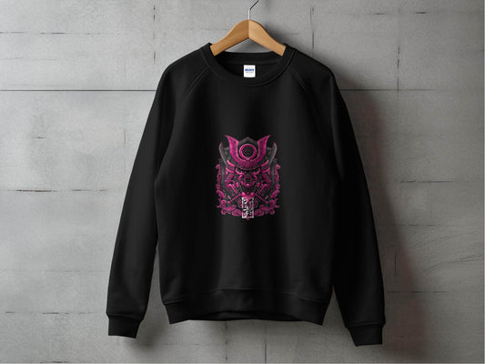Cyberpunk Samurai Mask Japanese Art Sweater - Design & Vybe