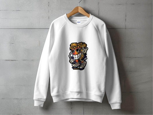 Chill and Vape Ride Fun Cartoon Style Sweater - Design & Vybe