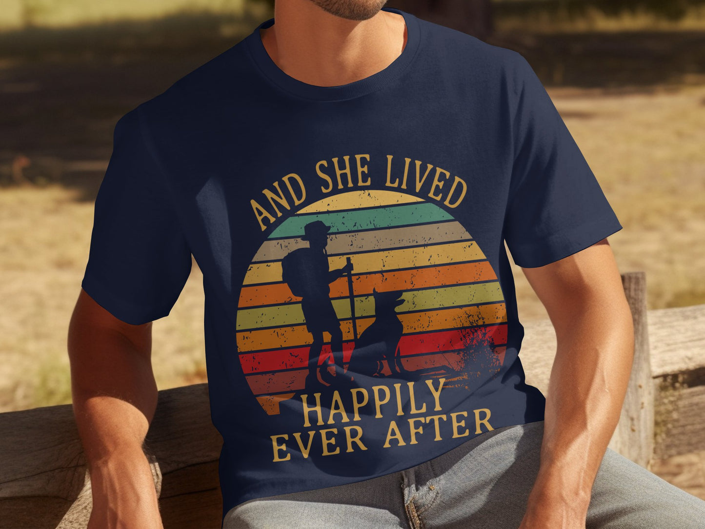 And She Lived Happily Ever After Graphic Tee product