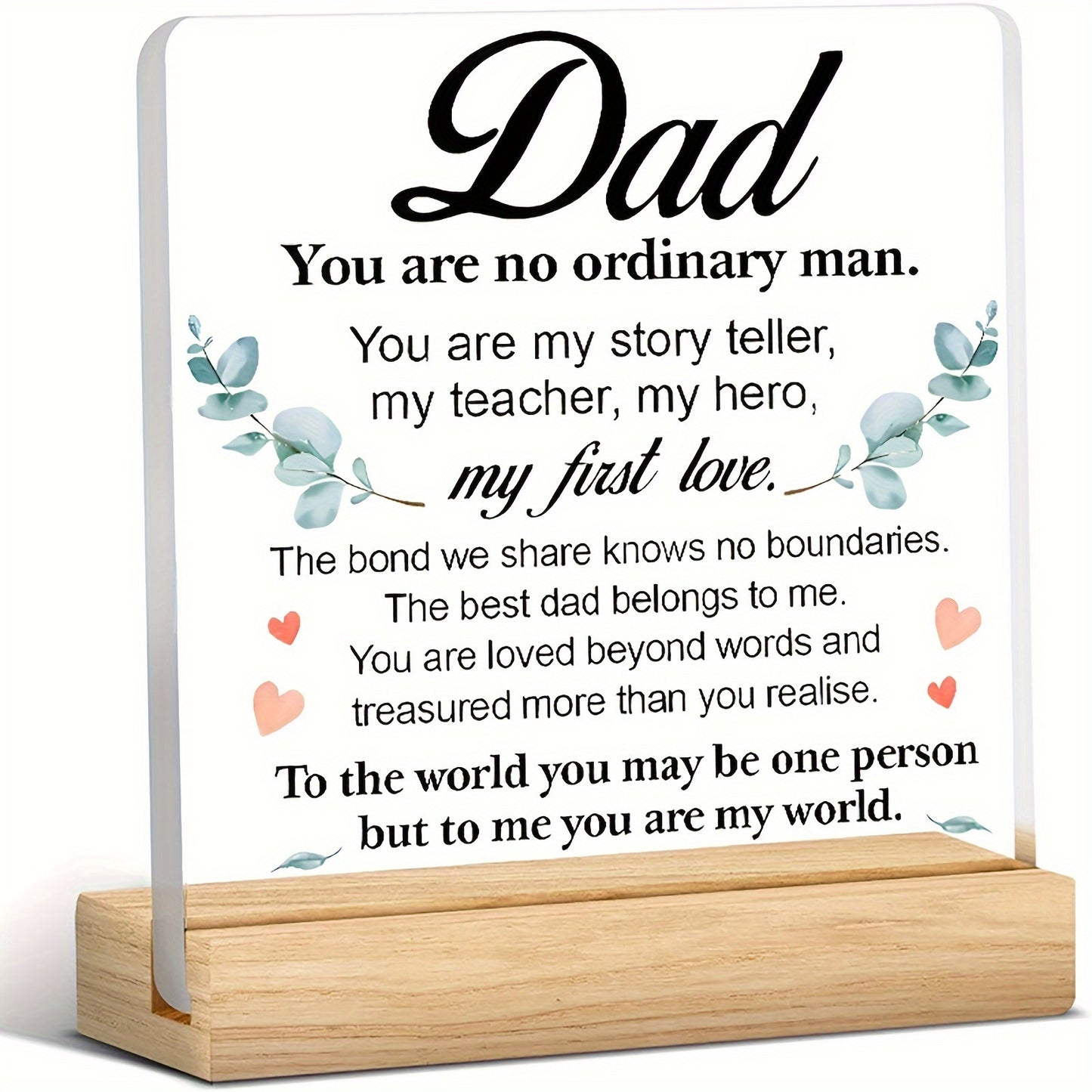 Thank You Gifts For Dad, You're Not Ordinary