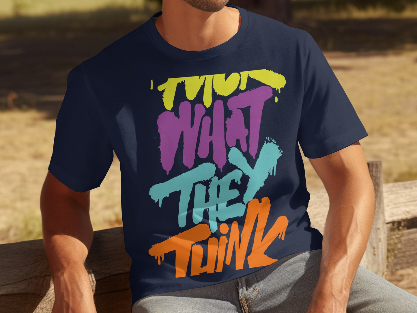 They Think What They Think Graphic Tee product