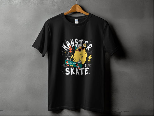 Fun Skateboarding Graphic Monster Cool T-Shirt - Design & Vybe