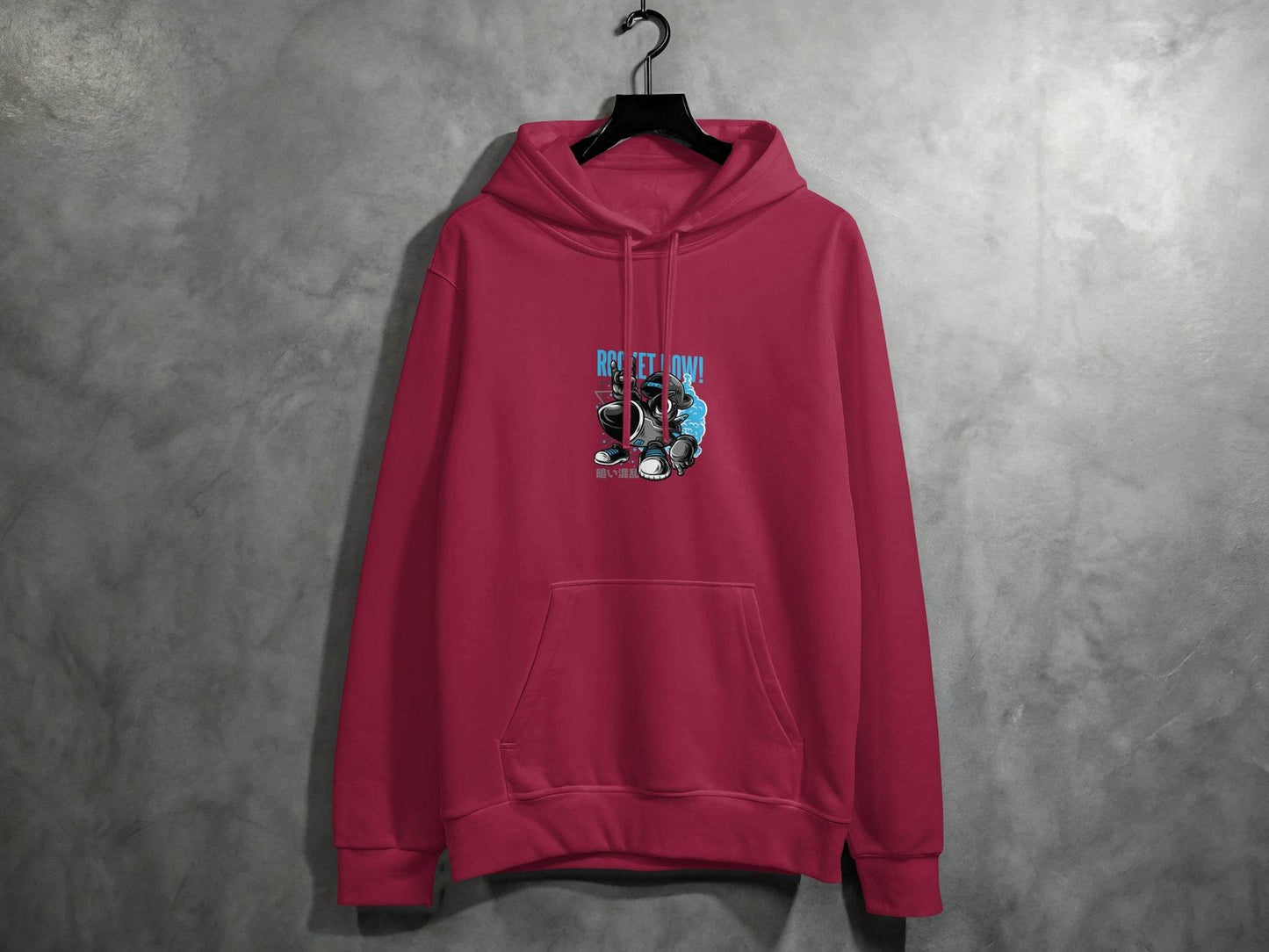 Rocket Now Cartoon Character Cool Design Art Hoodie - Design & Vybe