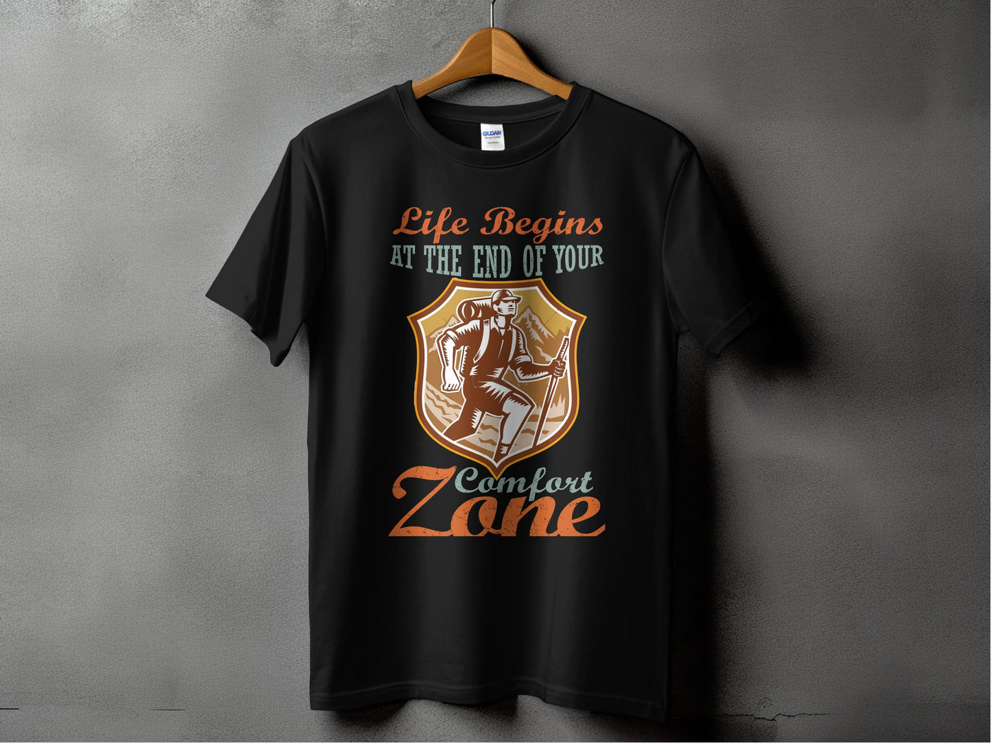 Life Begins at The End of Your Comfort Zone T-shirt product