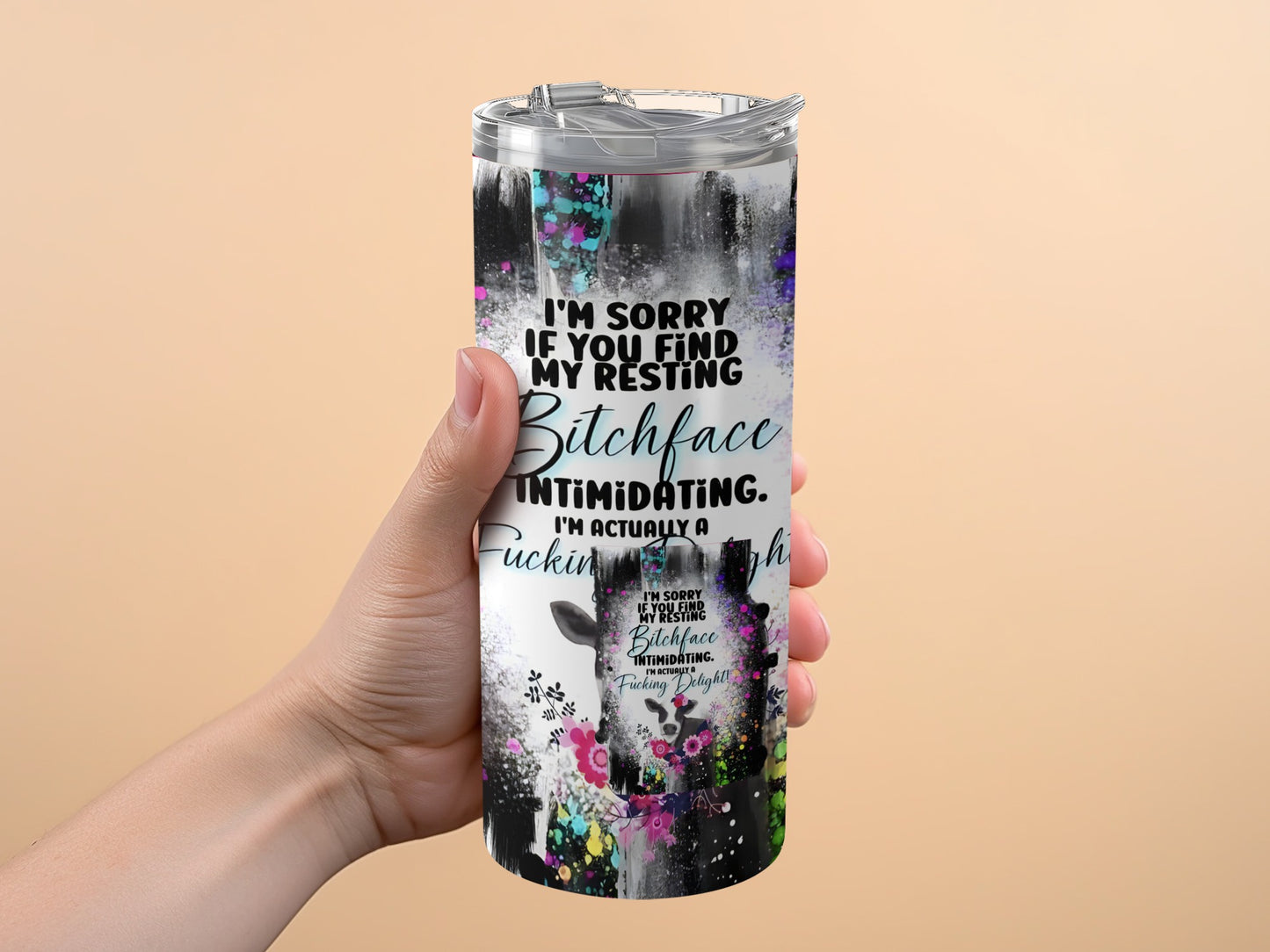 Resting Bitchface Insulated Travel Tumbler product