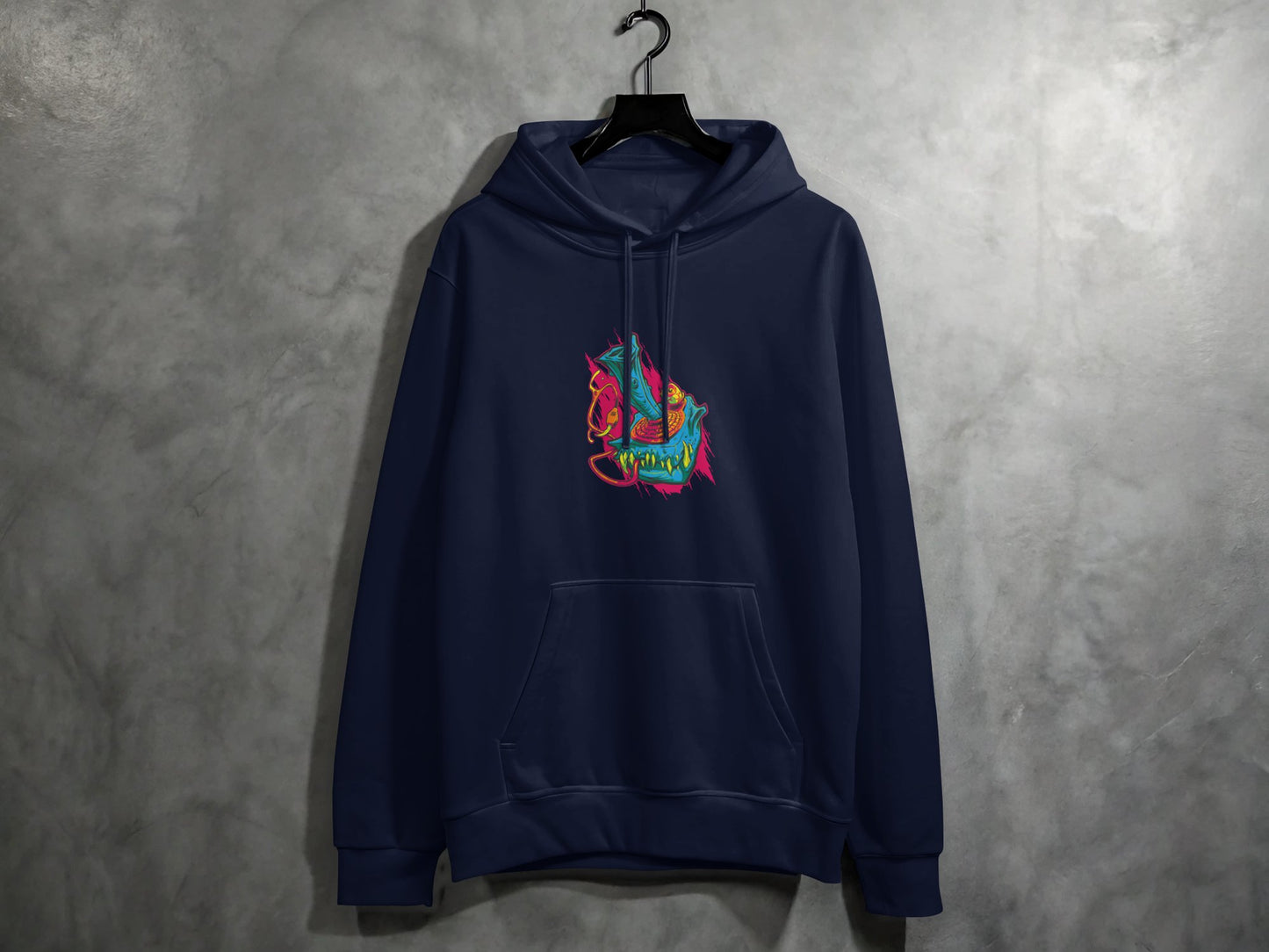 Vibrant Dragon Graphic Design Hoodie product type
