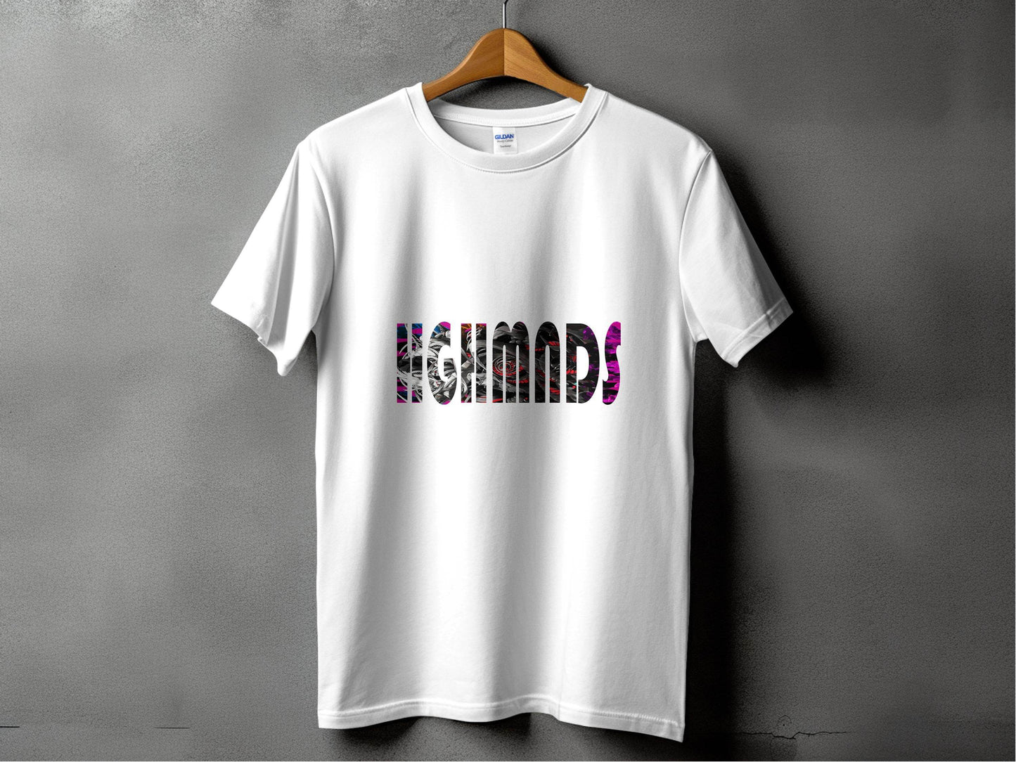 Highmads Artistic Bold Design Statement Graphic Print T-Shirt - Design & Vybe