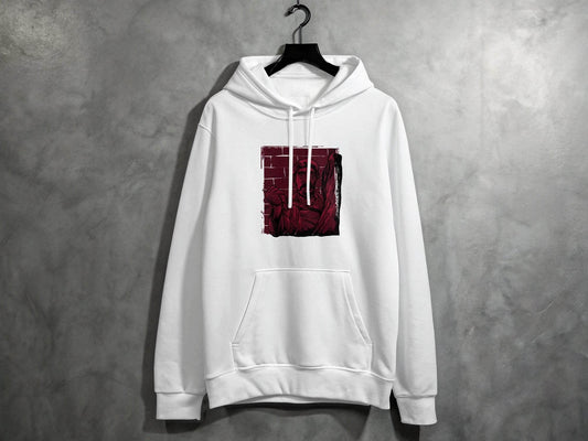 Vintage Butcher with Intense Gaze Graphic Hoodie - Design & Vybe