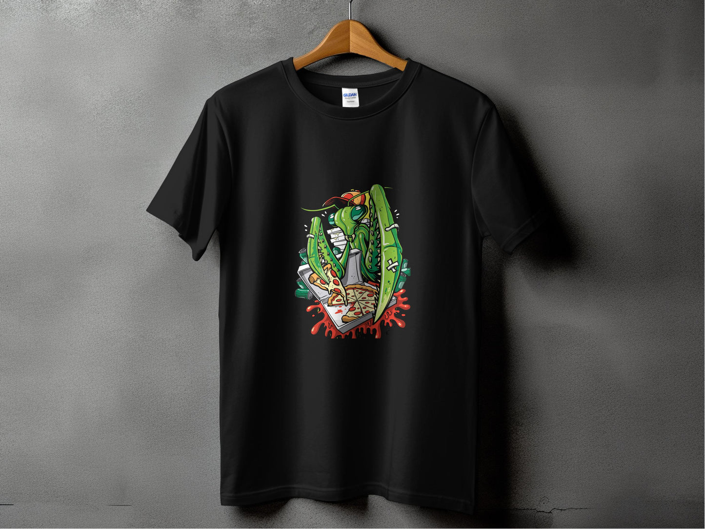 Colorful Lizard and Snake Graphic Design T-Shirt product