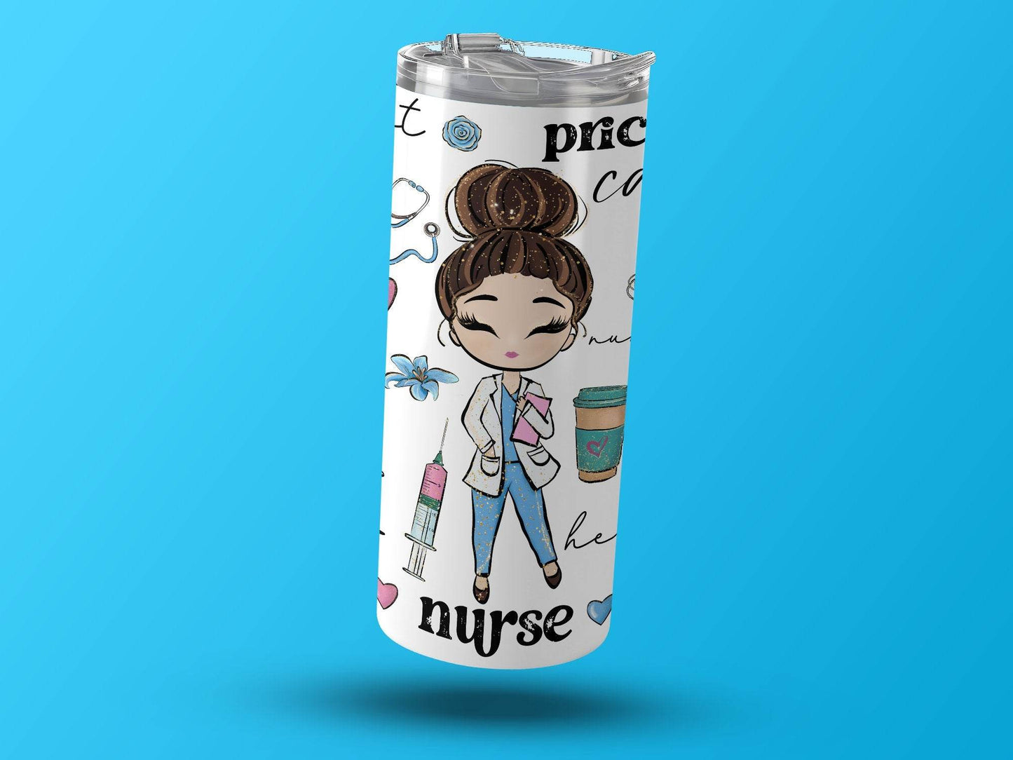 Nurse with Priceless Caring Comfort Design for Everyday Tumbler - Design & Vybe