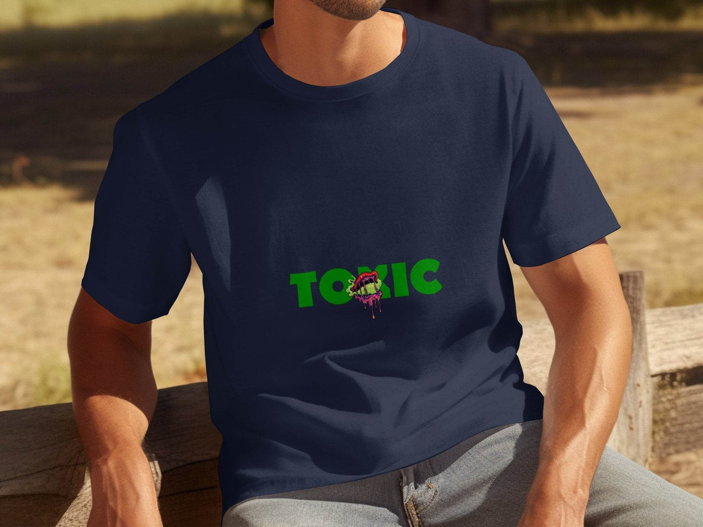 Toxic Lips Drips Creative Design T-Shirt - Design & Vybe