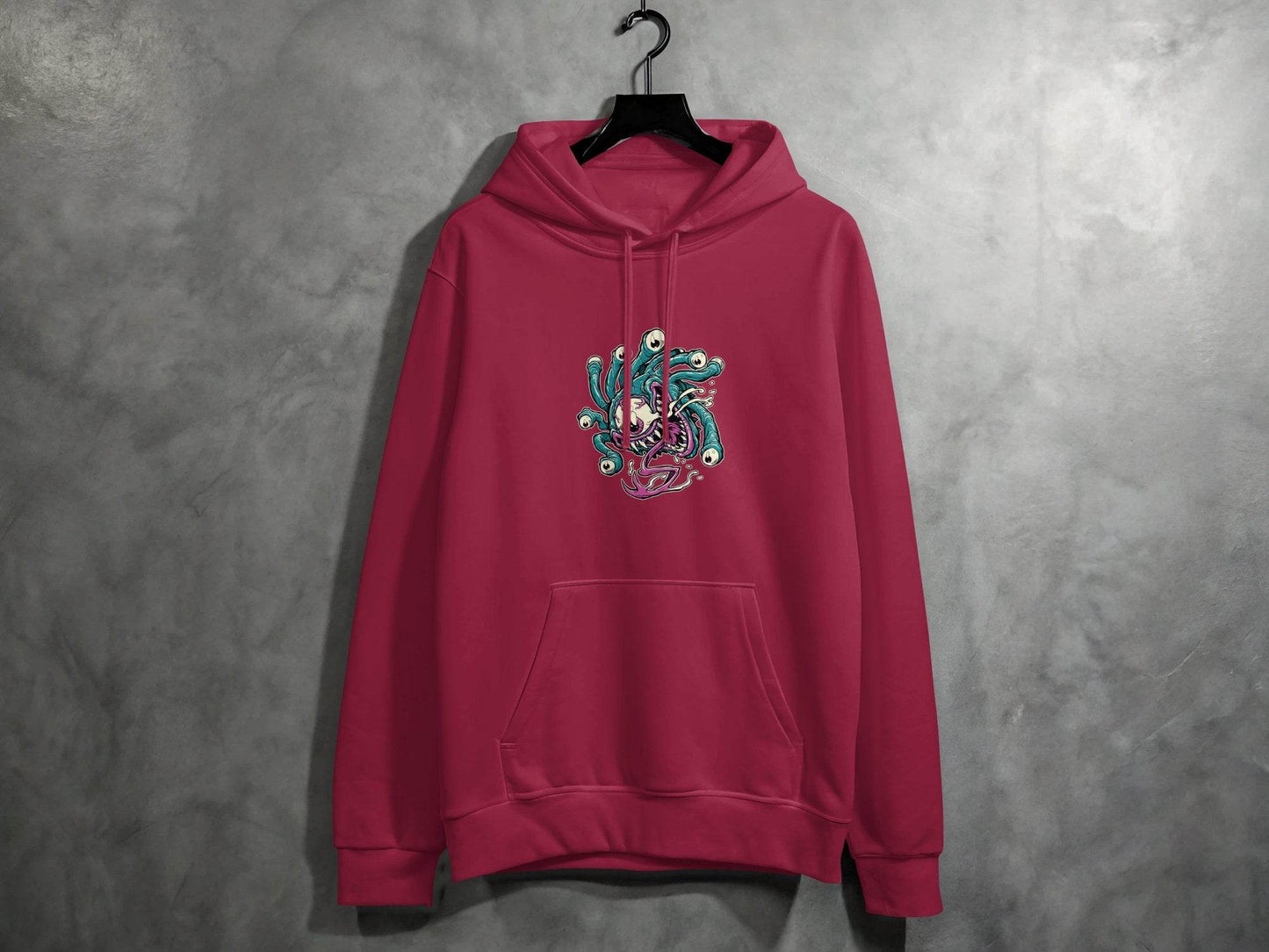 Eye Monster Colorful Fantasy Illustration Graphic Hoodie - Design & Vybe