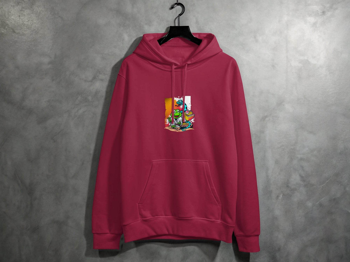 Animals in a Dojo Fighting Styles Illustration Hoodie - Design & Vybe