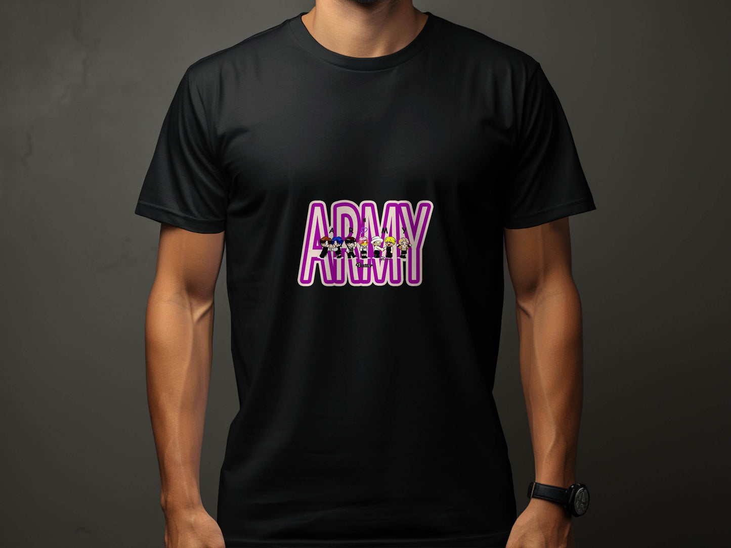 Cute BTS Army Butter Edition Design Fan Art T-Shirt - Design & Vybe
