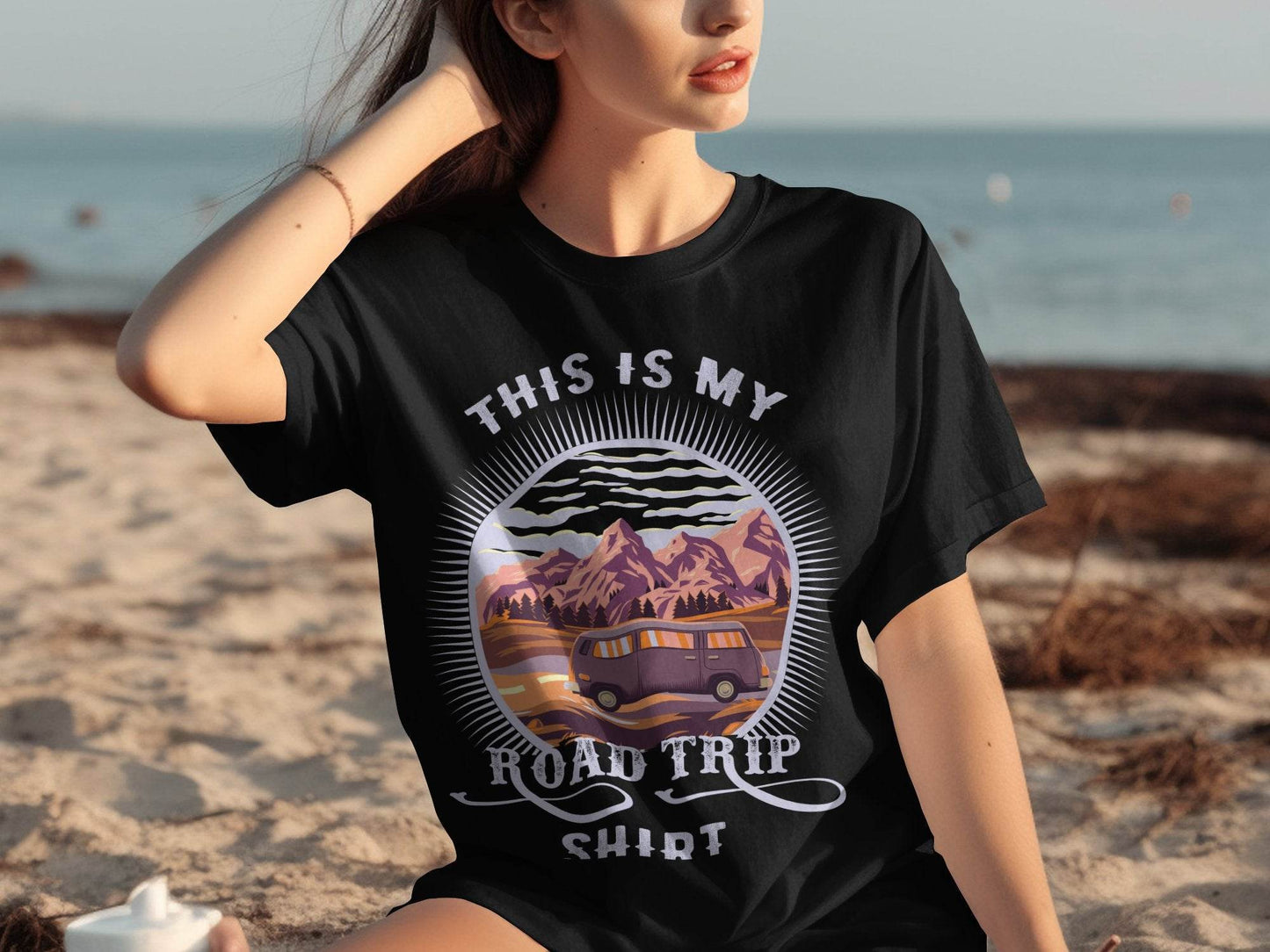 Road Trip Adventure Graphic Comfortable T-Shirt - Design & Vybe
