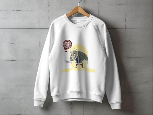 Jason Voorhees Kill Thoughts Friday Horror Movie Sweater - Design & Vybe