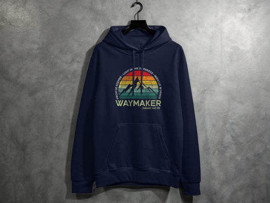 Waymaker Isaiah 42:16 Light In The Darkness Hoodie - Design & Vybe