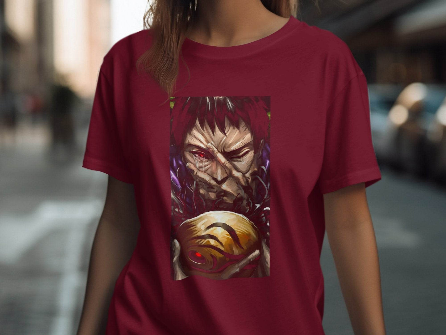 Crying Man Golden Sphere Graphic Novel Inspired Art T-Shirt - Design & Vybe