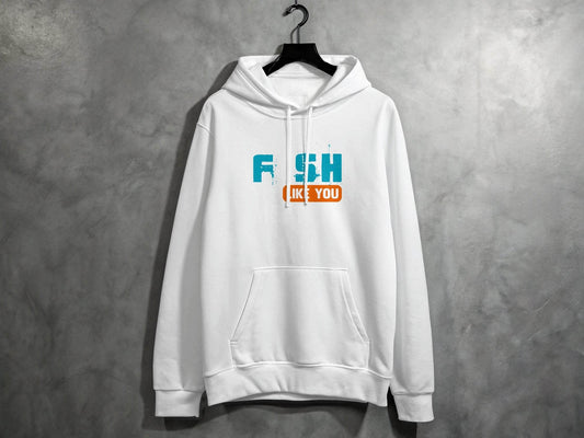 Funky Fish Like You Meant It Graphic Hoodie - Design & Vybe