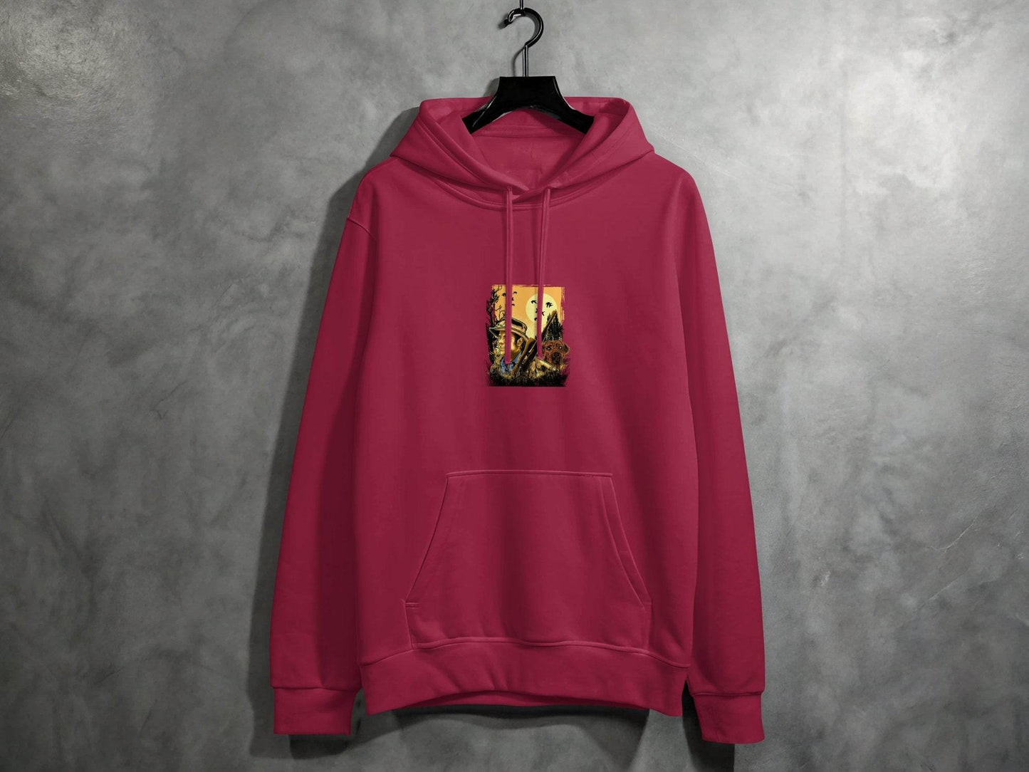 Hunter in the Wild with Loyal Dog Graphic Hoodie - Design & Vybe