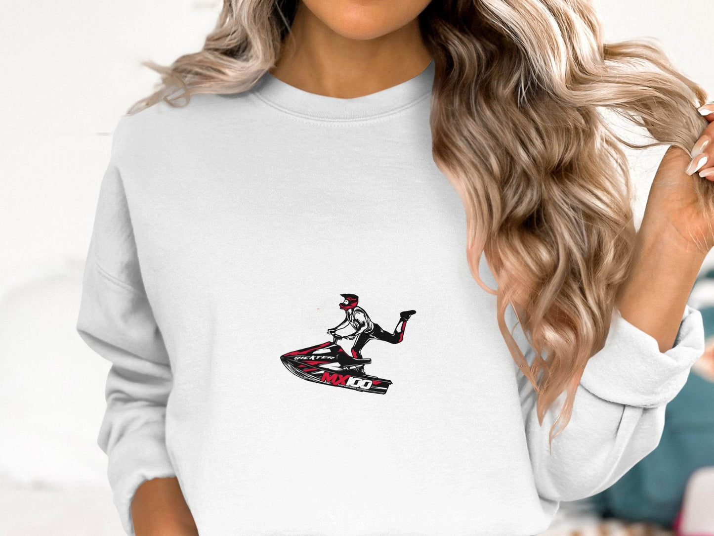 MX100 Performance Customs Jetskiing Adventure Sports Sweater - Design & Vybe