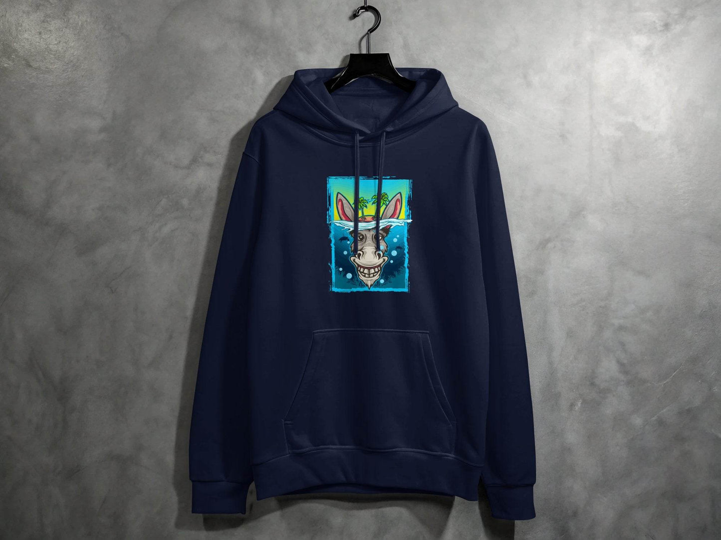 Fun Donkey Island Summer Vibes Graphic Hoodie - Design & Vybe