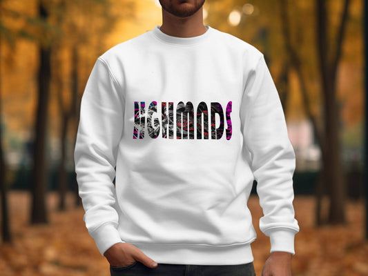 Highmads Artistic Bold Design Statement Graphic Print Sweater - Design & Vybe