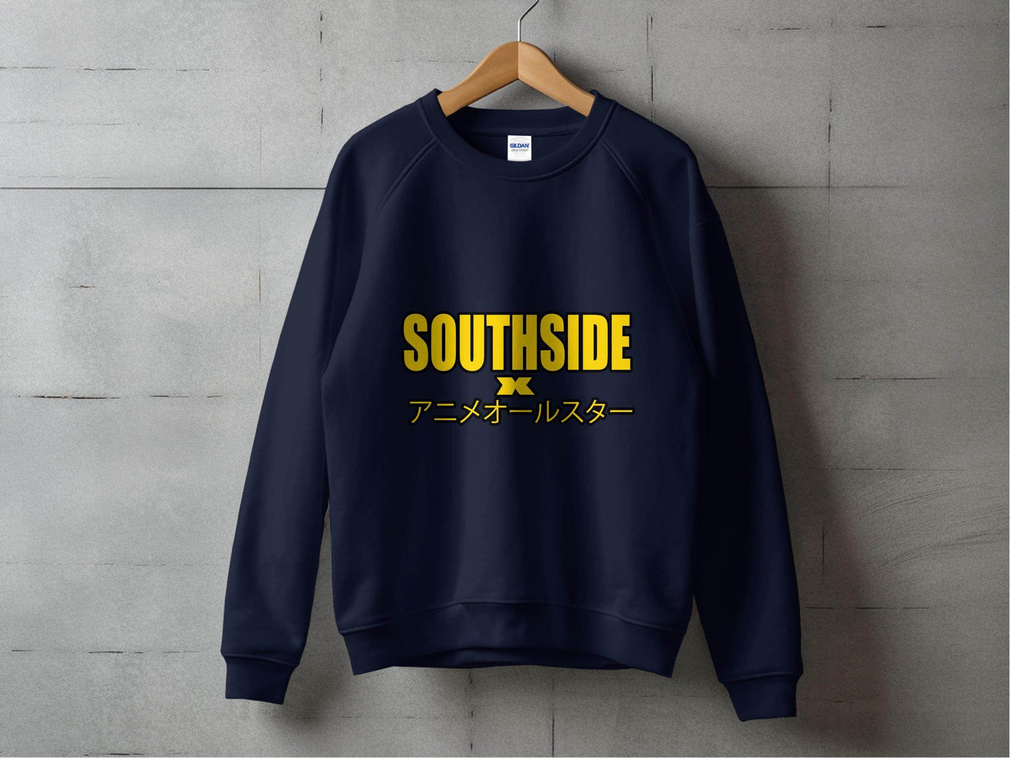 Southside with Anime All Stars Graphic Novelty Sweater - Design & Vybe