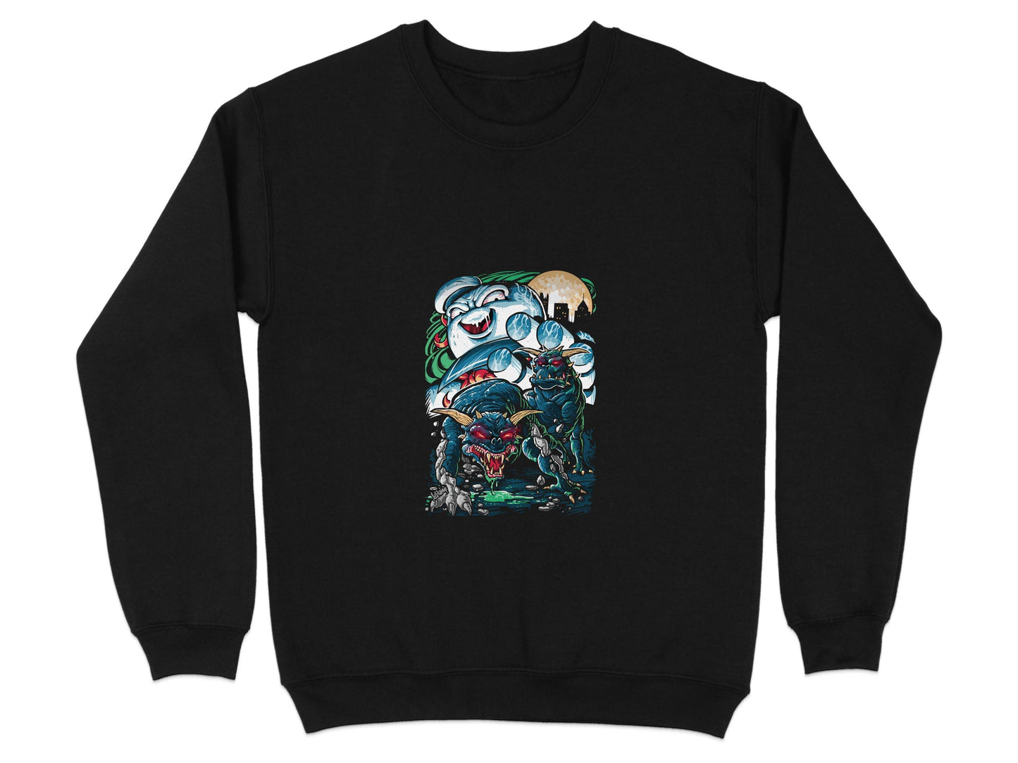 Monstrous Creatures Graphic Design Artwork Sweater - Design & Vybe