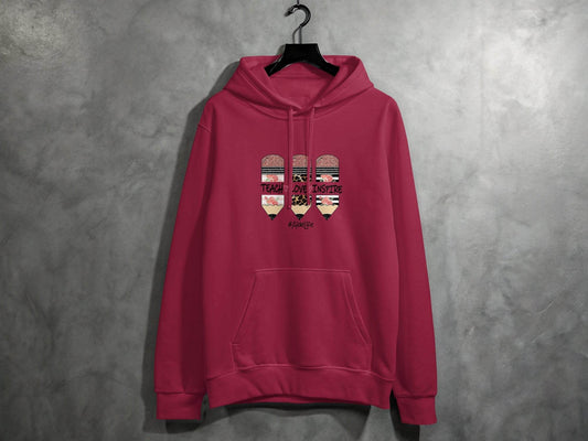 Teach Love Inspire Pencils for Teachers AideLife Hoodie - Design & Vybe