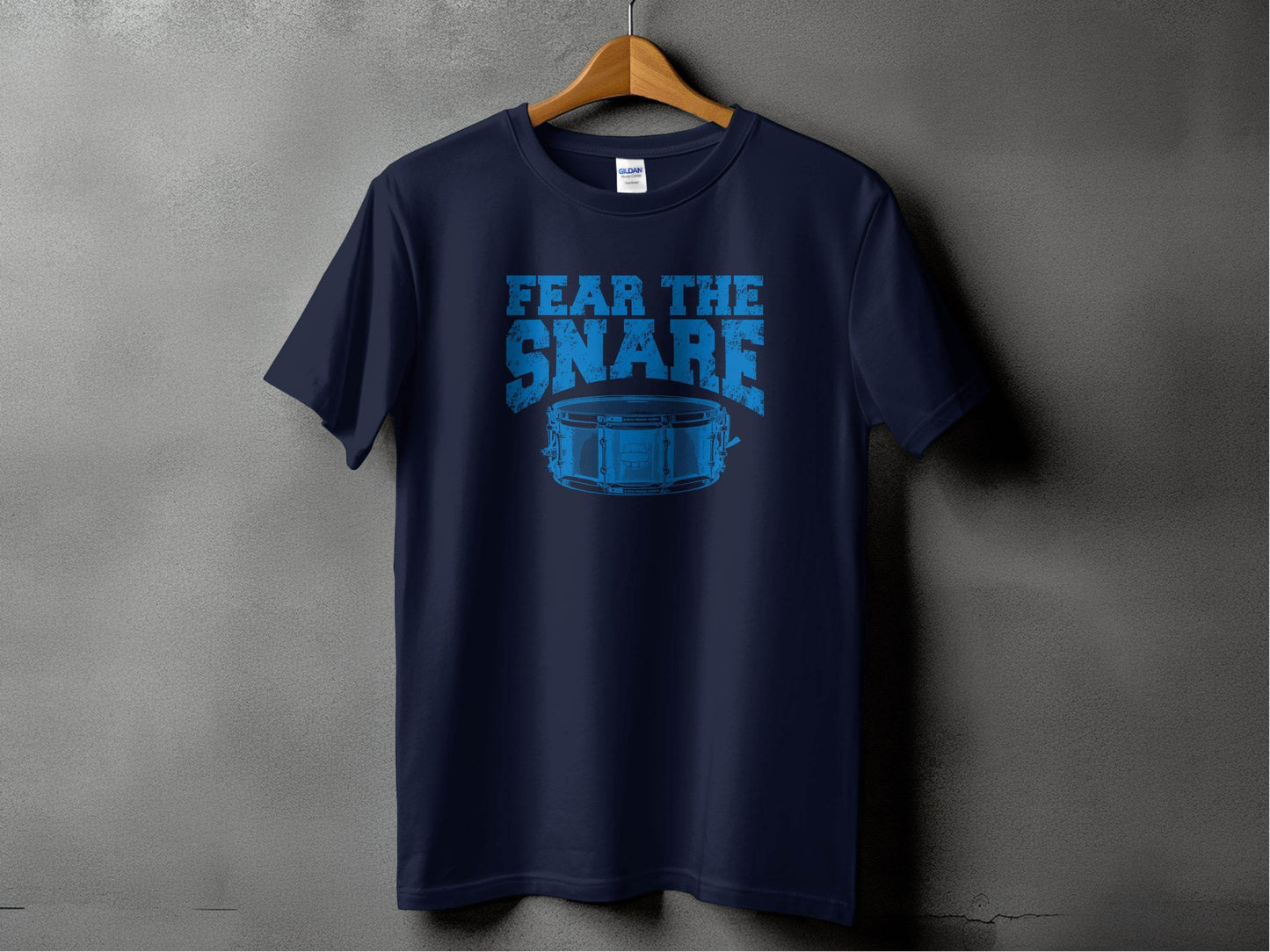 Fear The Snare Drum Themed Graphic T-Shirt - Design & Vybe