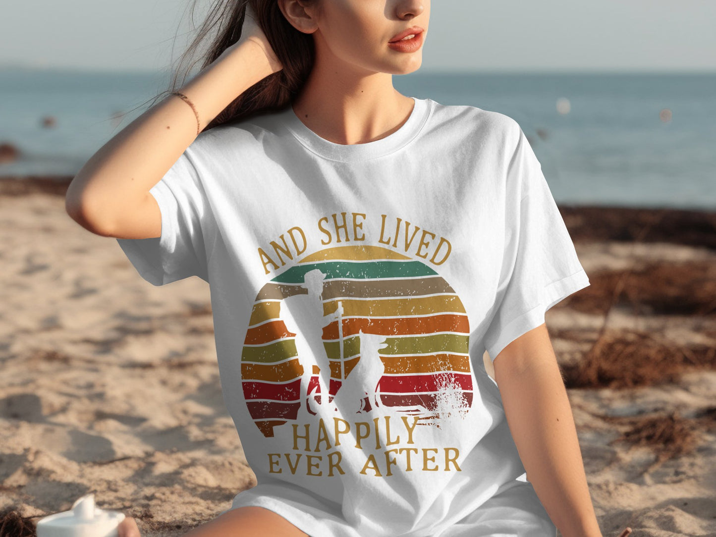 And She Lived Happily Ever After T-shirt product