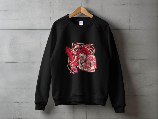 Chainsaw Massacre Graphic Style Design Awesome Sweater - Design & Vybe
