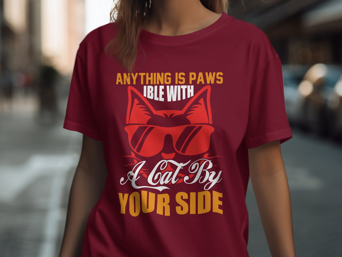 Anything Is Possible With A Cat By Your Side product