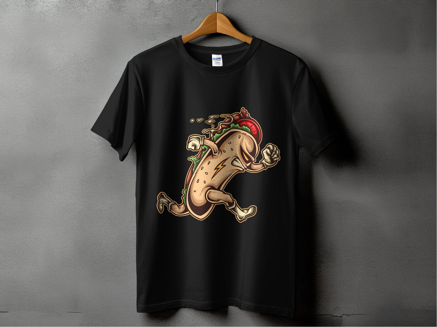 Unique Animated Taco Character T-Shirt product
