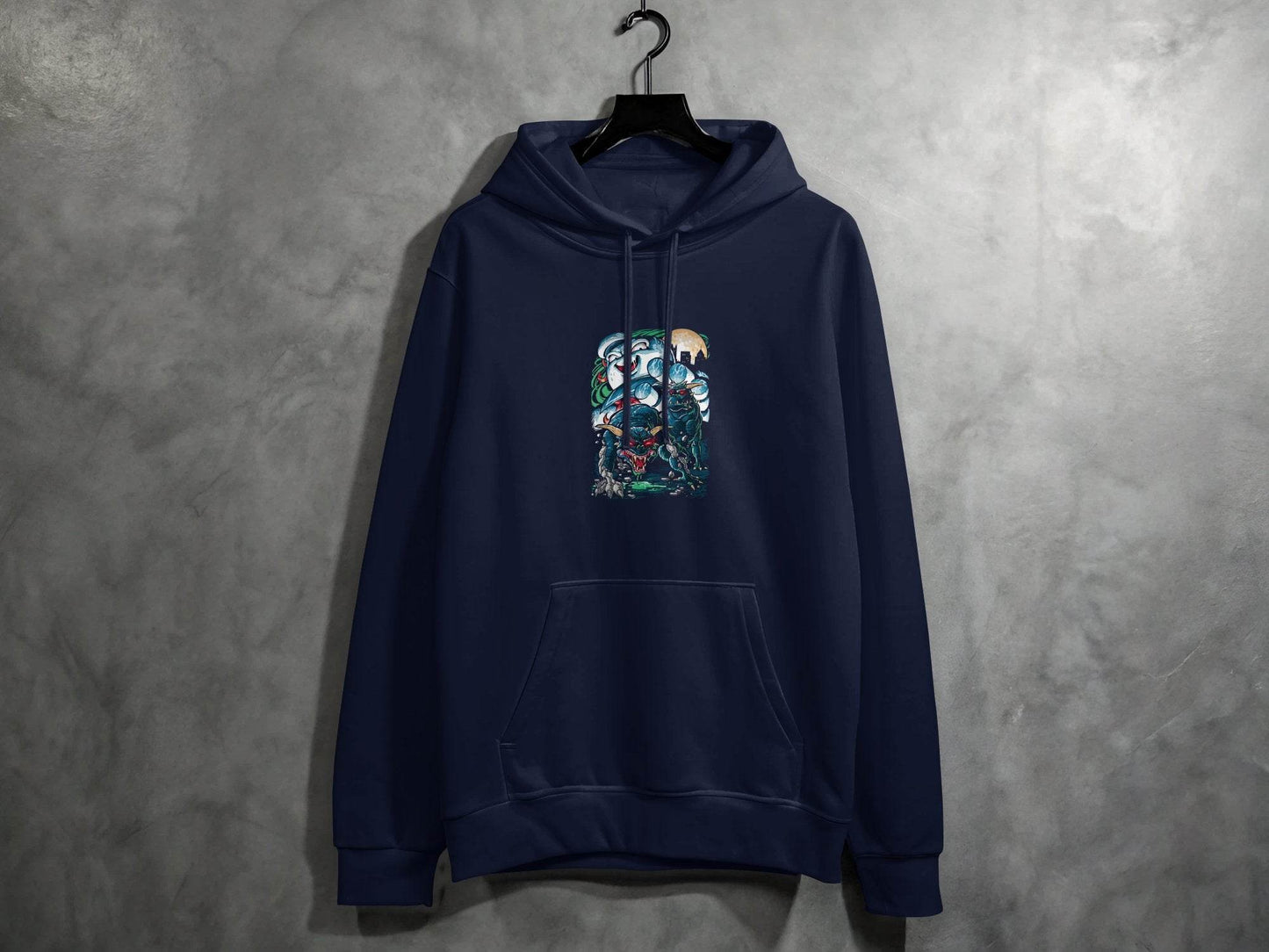 Monstrous Creatures Graphic Design Artwork Hoodie - Design & Vybe