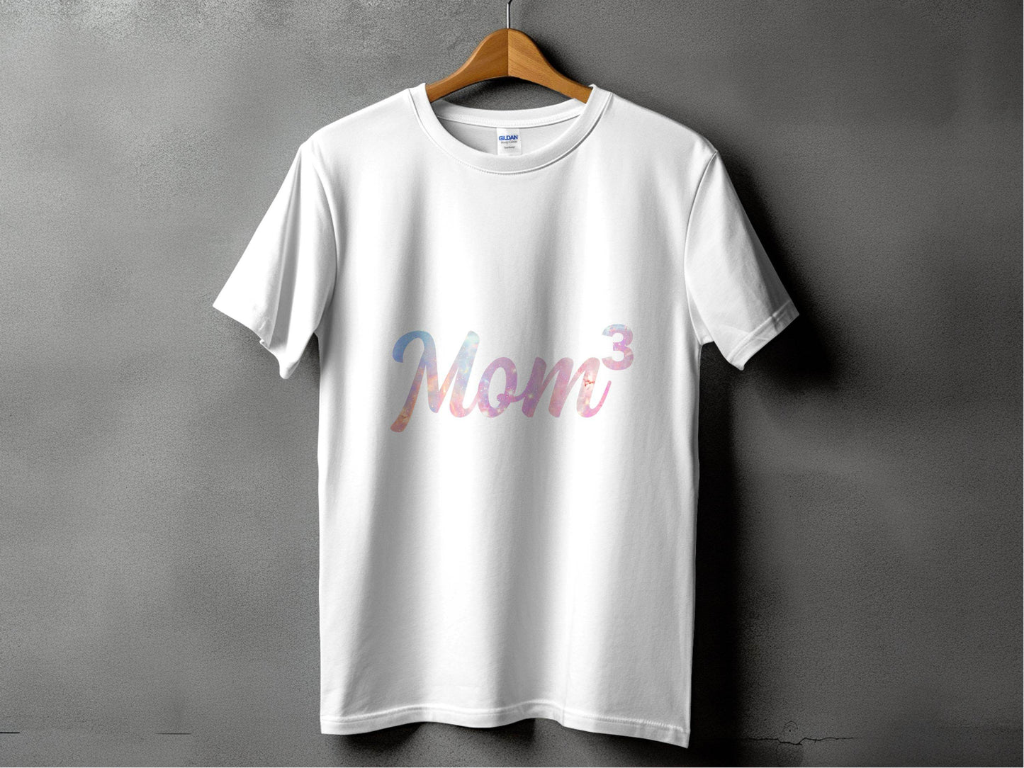 Mom Cubed Galaxy Design For Mothers Mothers Day T-Shirt - Design & Vybe