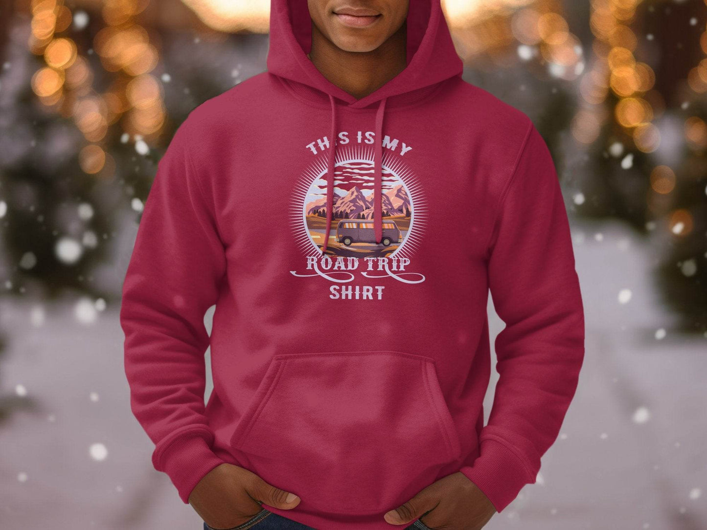 Road Trip Adventure Graphic Comfortable Hoodie - Design & Vybe
