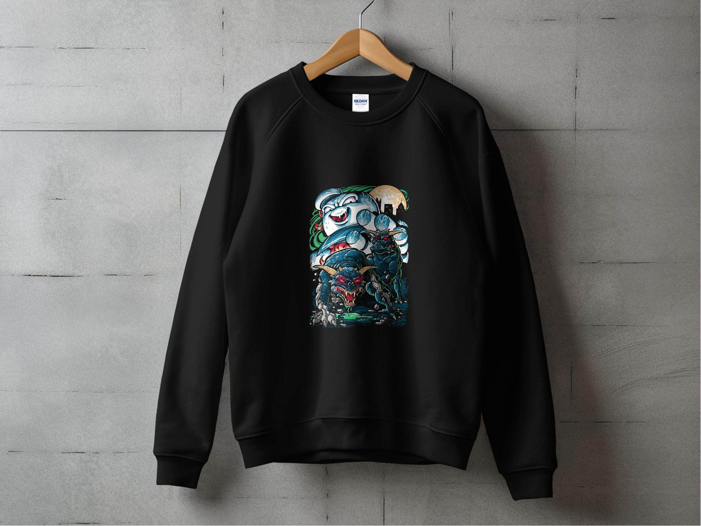 Monstrous Creatures Graphic Design Artwork Sweater - Design & Vybe