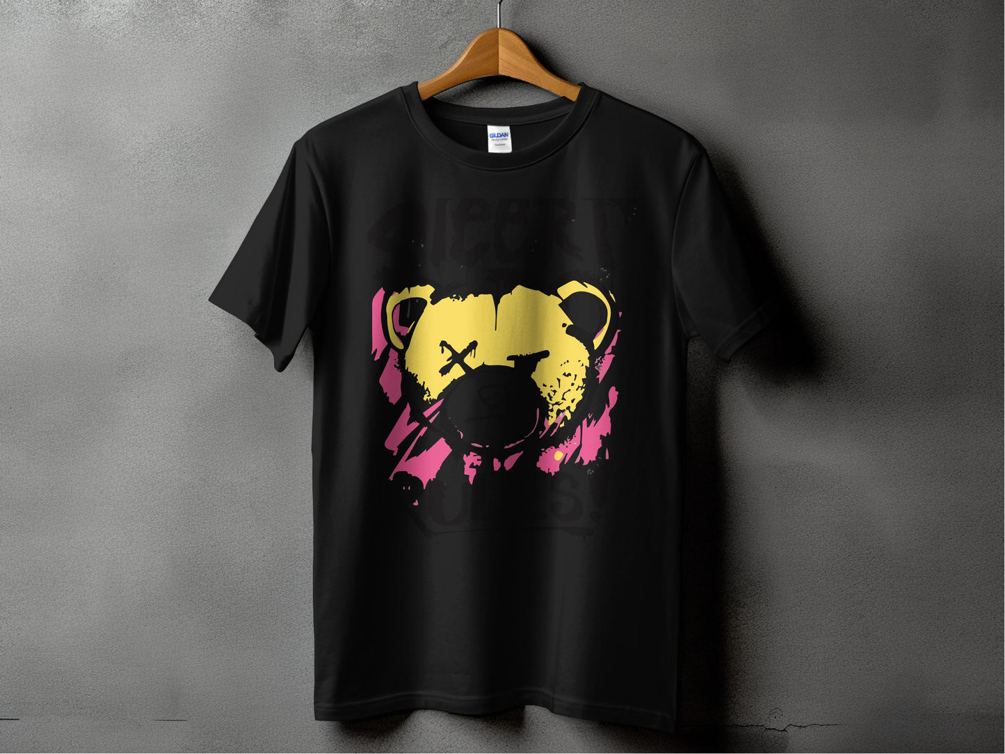 Fierce Bear Graphic Printed T-Shirt for Casual Wear product type