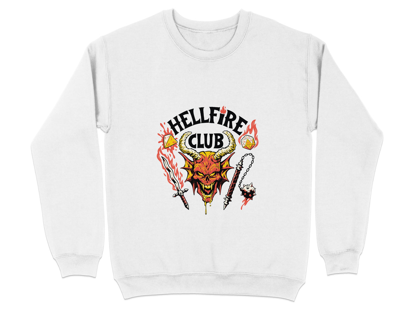 Hellfire Club Graphic Sweatshirt Bold Design product