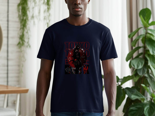 TOKYO Samurai Warrior Japan Style Art T-Shirt - Design & Vybe