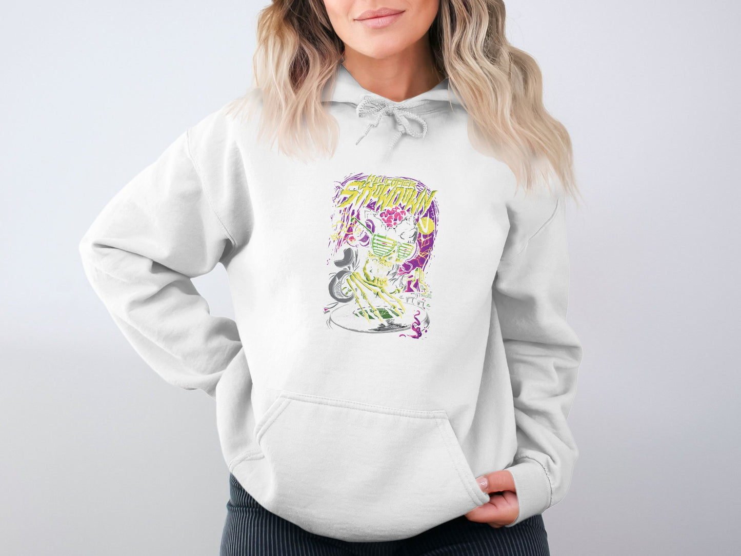 Unique Graphic Hoodie with Colorful Art Design product type