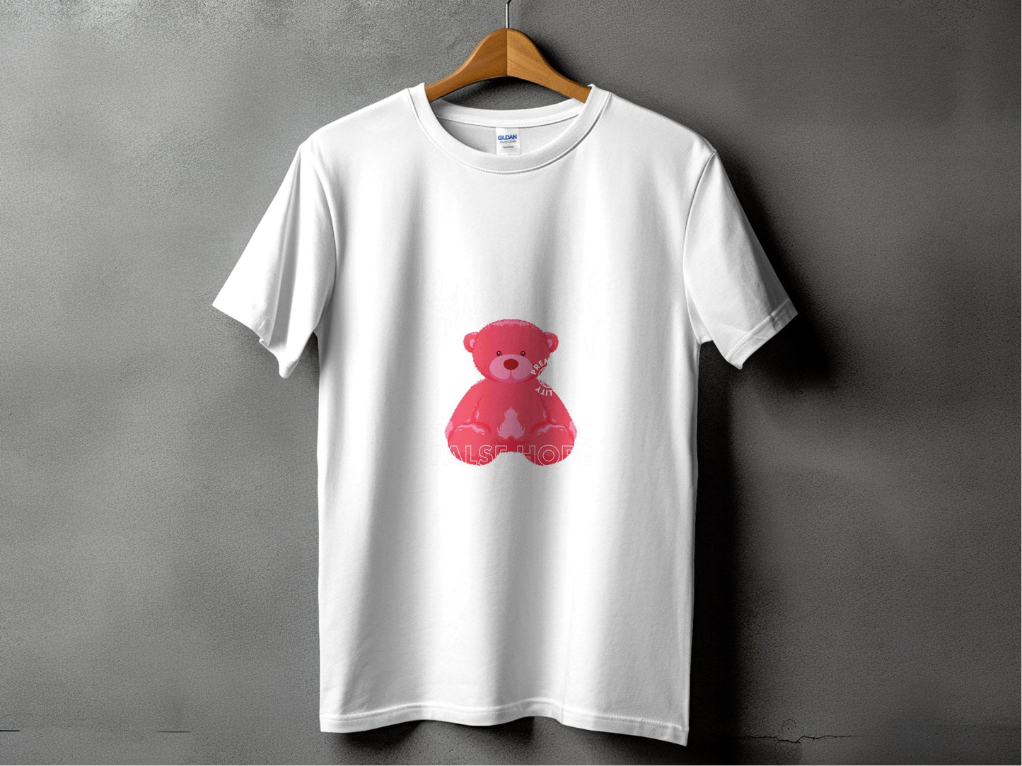 False Hope Teddy Premium Quality Graphic Design T-Shirt - Design & Vybe