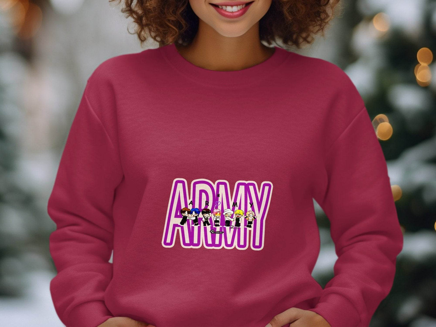 Cute BTS Army Butter Edition Design Fan Art Hoodie - Design & Vybe