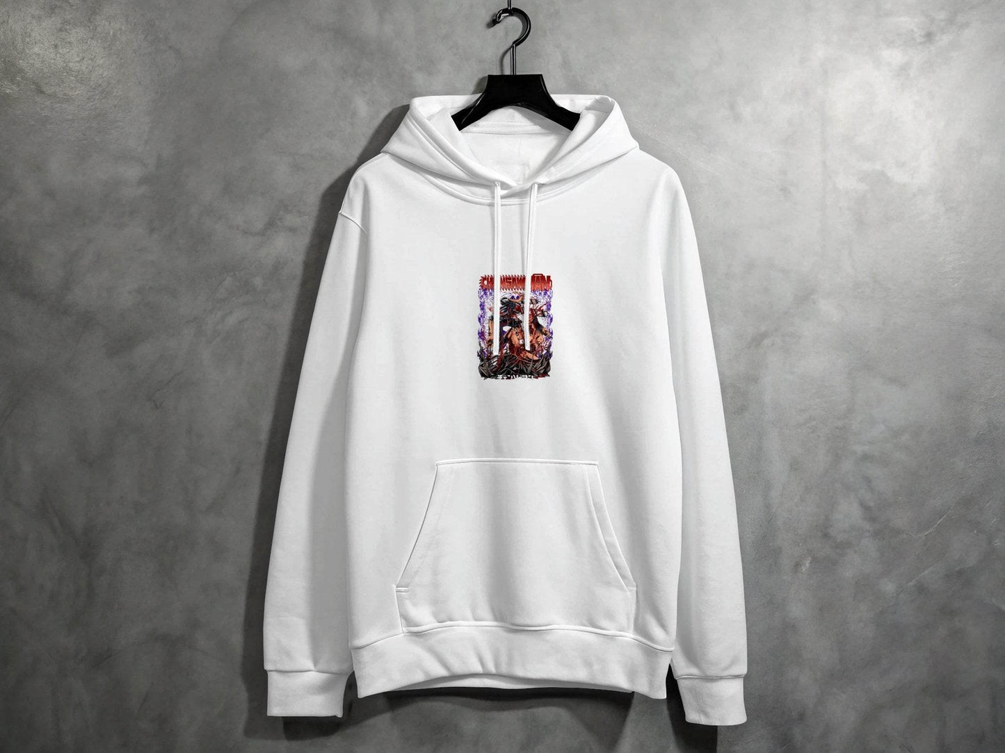 Chainsaw Man Intense Battle Graphic Anime Inspired Hoodie - Design & Vybe