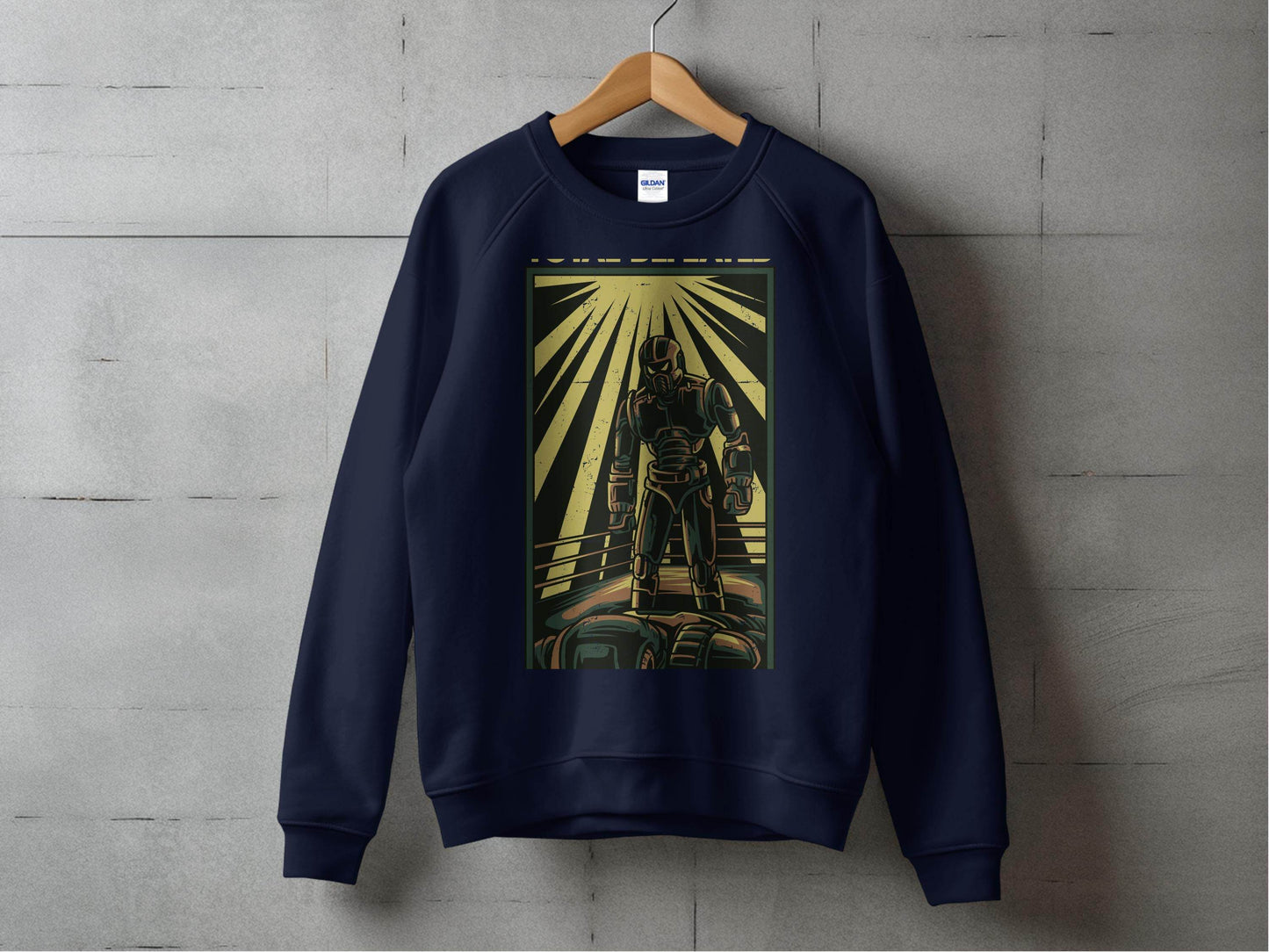 Total Defeated Back From The Death Stylish Graphic Sweater - Design & Vybe