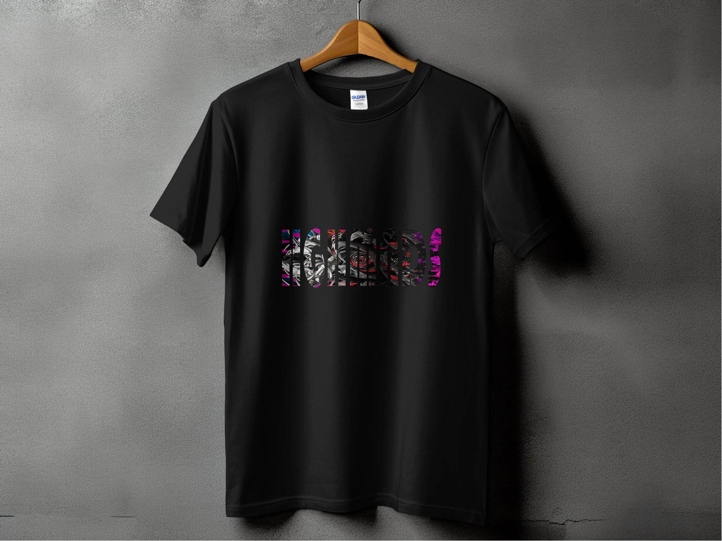 Highmads Artistic Bold Design Statement Graphic Print T-Shirt - Design & Vybe