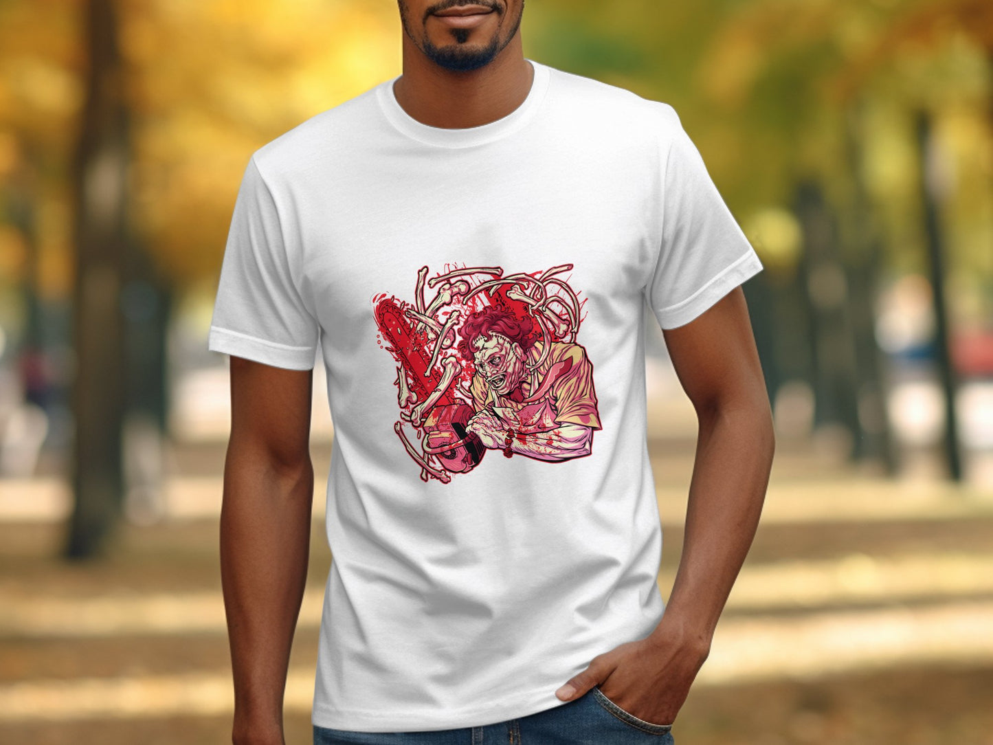 Unique Abstract Art Print T-Shirt Fashion Statement product